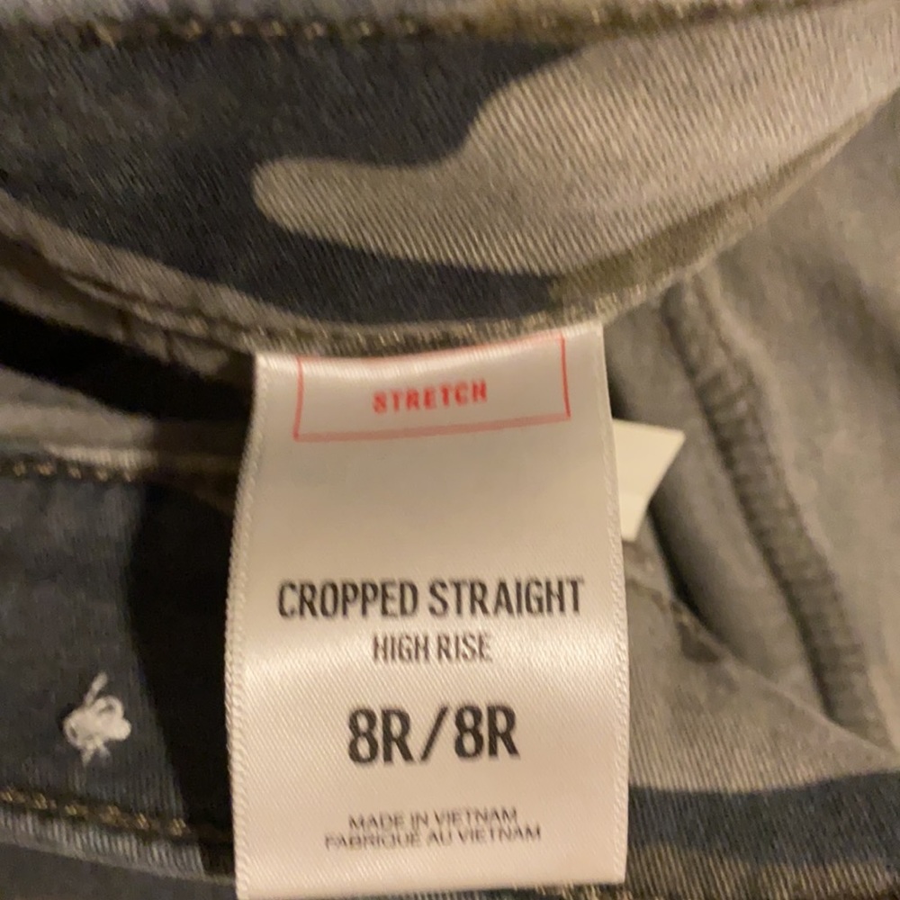 Express High Rise Cargo Jean - Picture 4 of 6